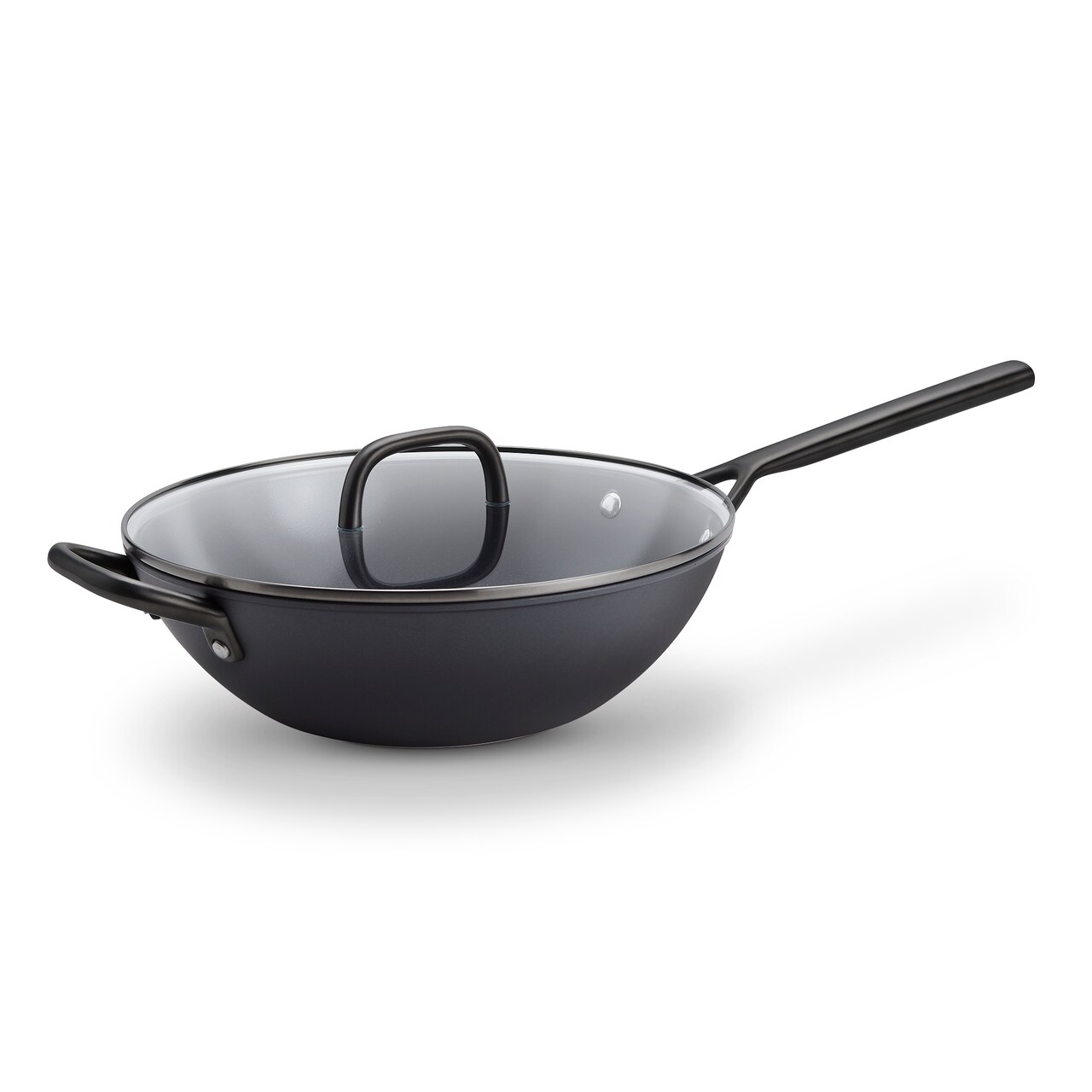 ZWILLING Milano 12-inch Aluminum Ceramic Nonstick Wok with Lid